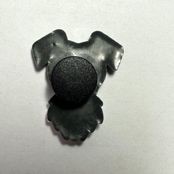 Schnauzer Dog Croc Charm - Picture 2 of 2